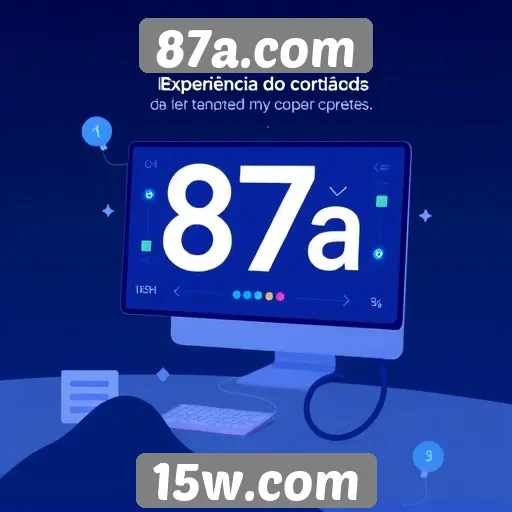 Experiência do usuário no site 87a.com
